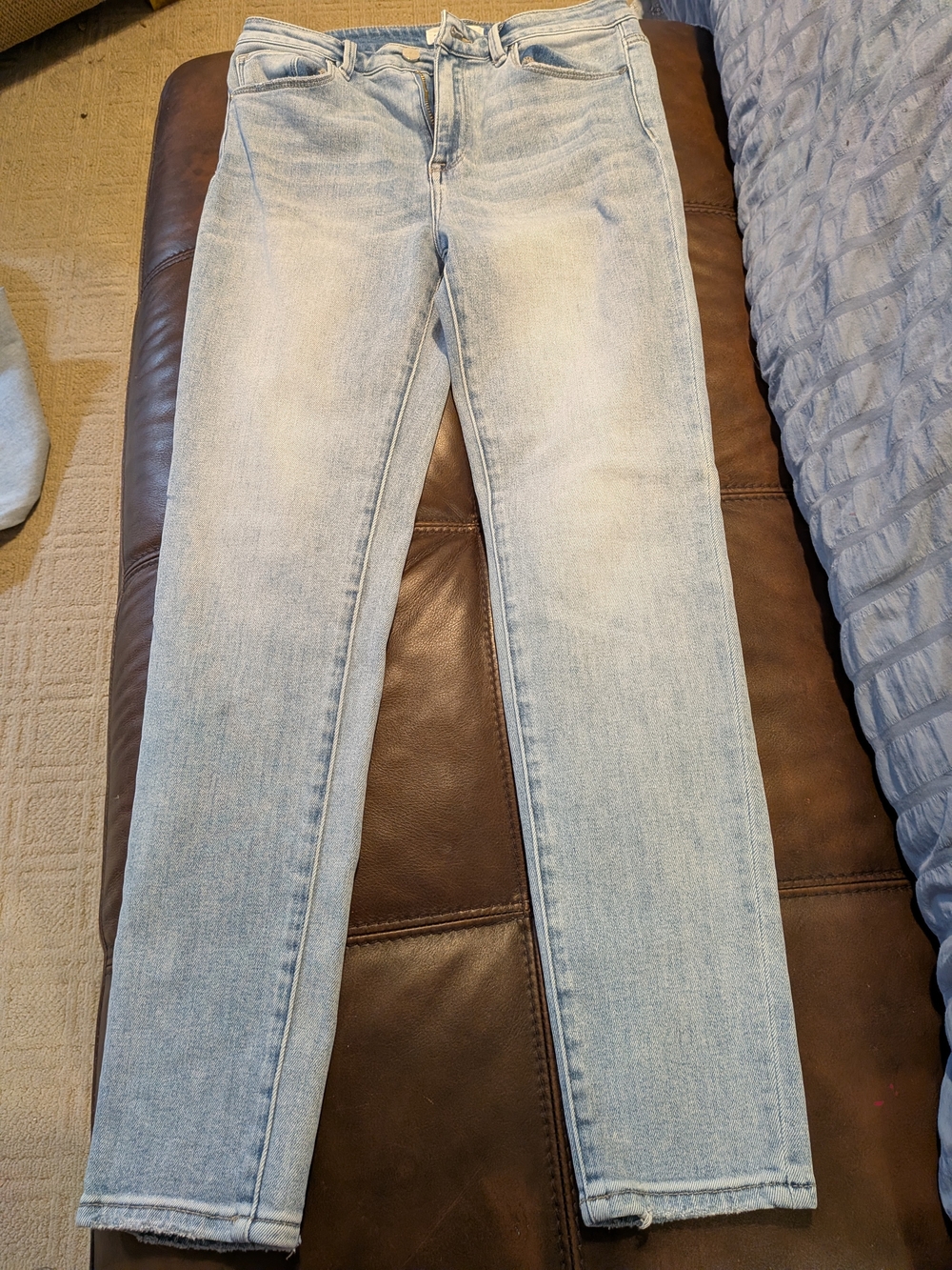 Risen Jeans Light Wash Women’s Straight Jeans